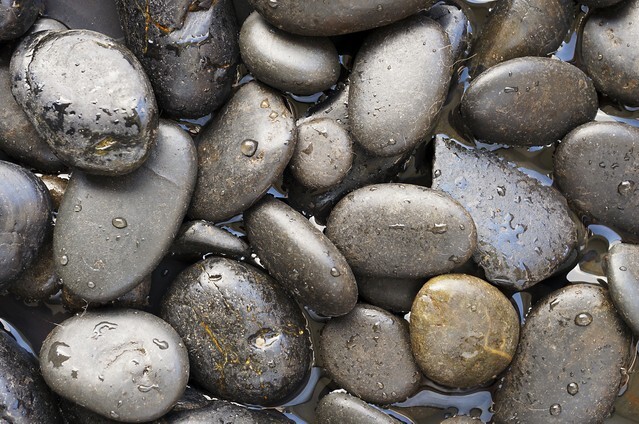 Black Stone Background